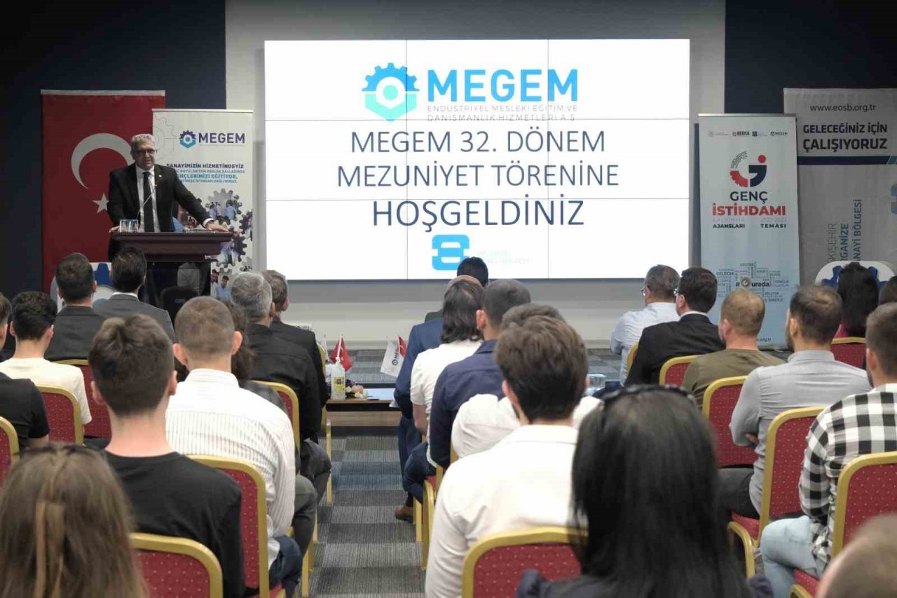 MEGEM 32’nci dönem mezunlarını verdi