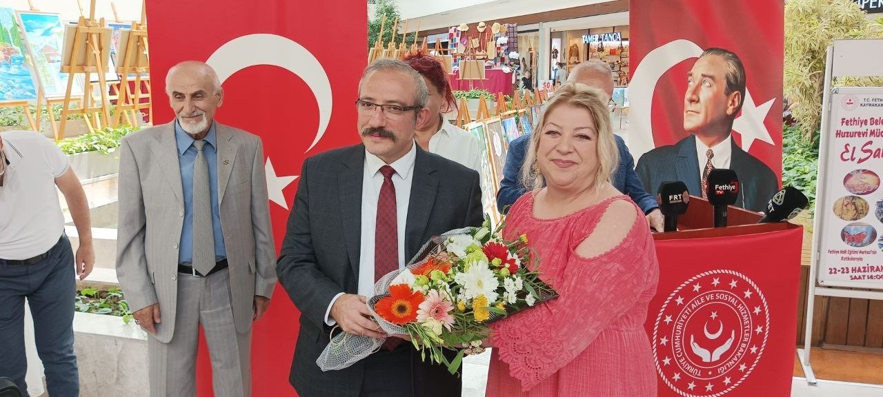 Fethiye’de huzurevi sakinleri hünerlerini sergiledi