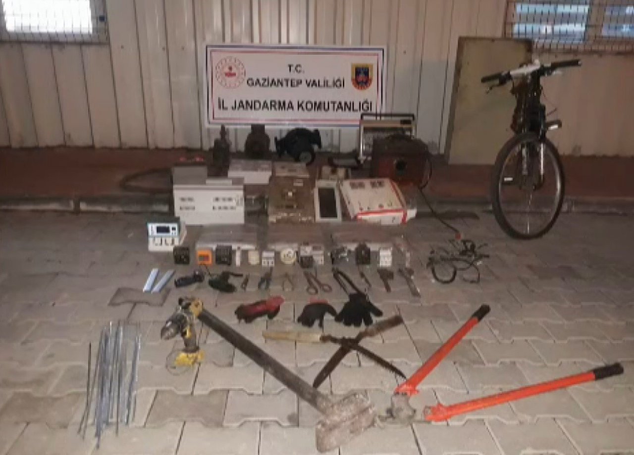 Jandarma faili meçhul 44 hırsızlık olayını aydınlattı