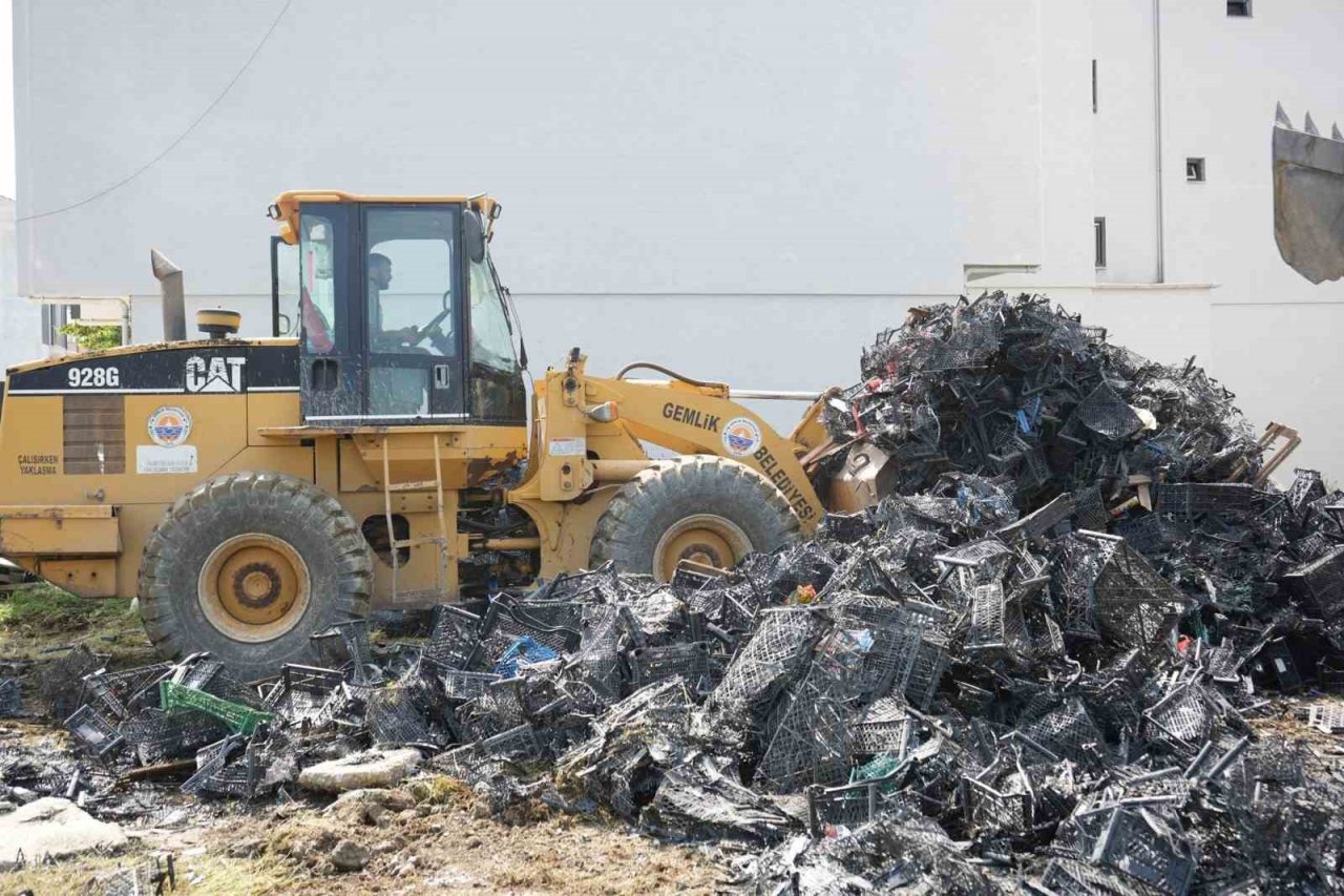 Binlerce boş sele biriktiren vatandaşa zabıta müdahalesi
