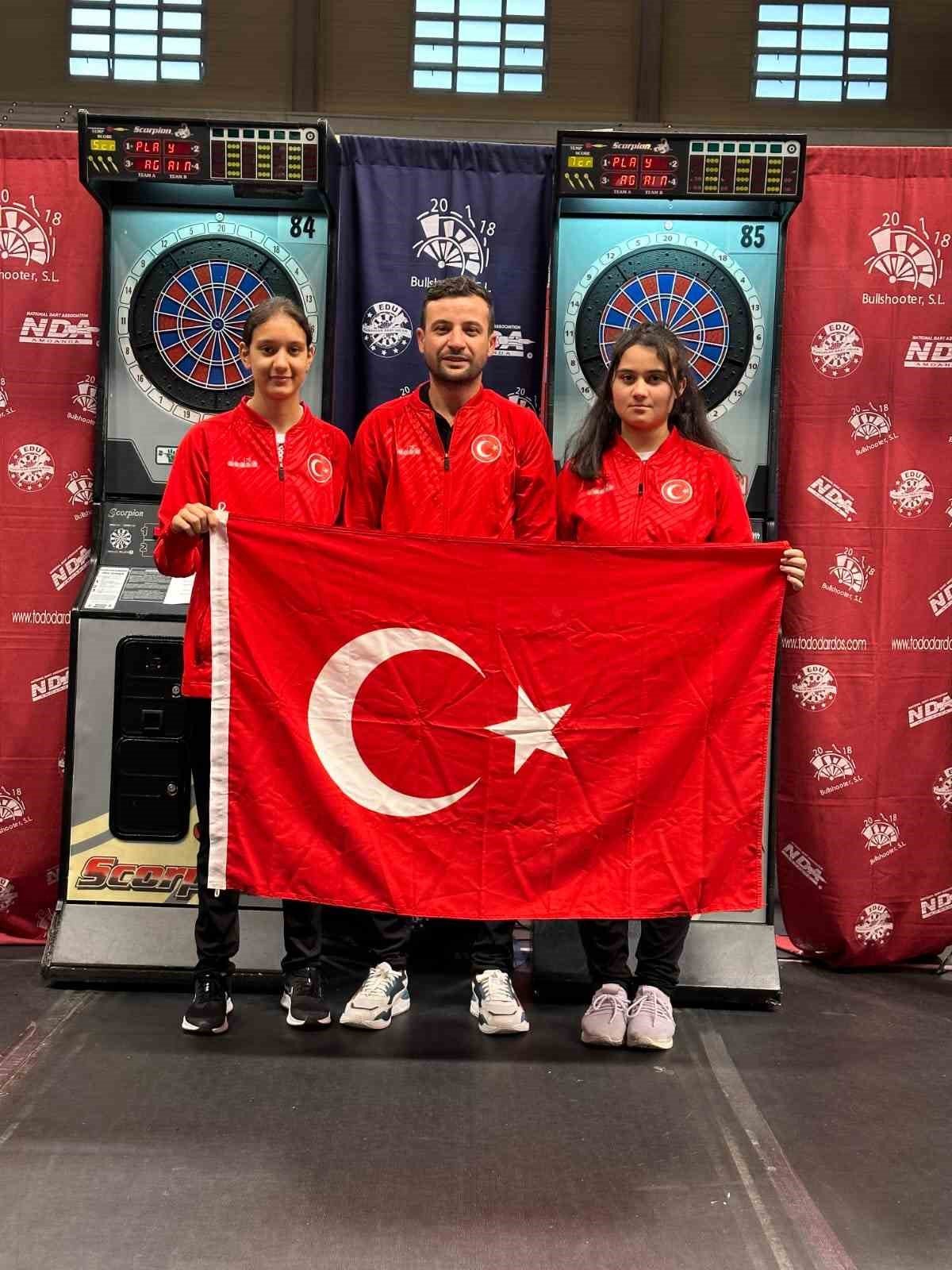 Milli dartçılar Avrupa şampiyonu oldu