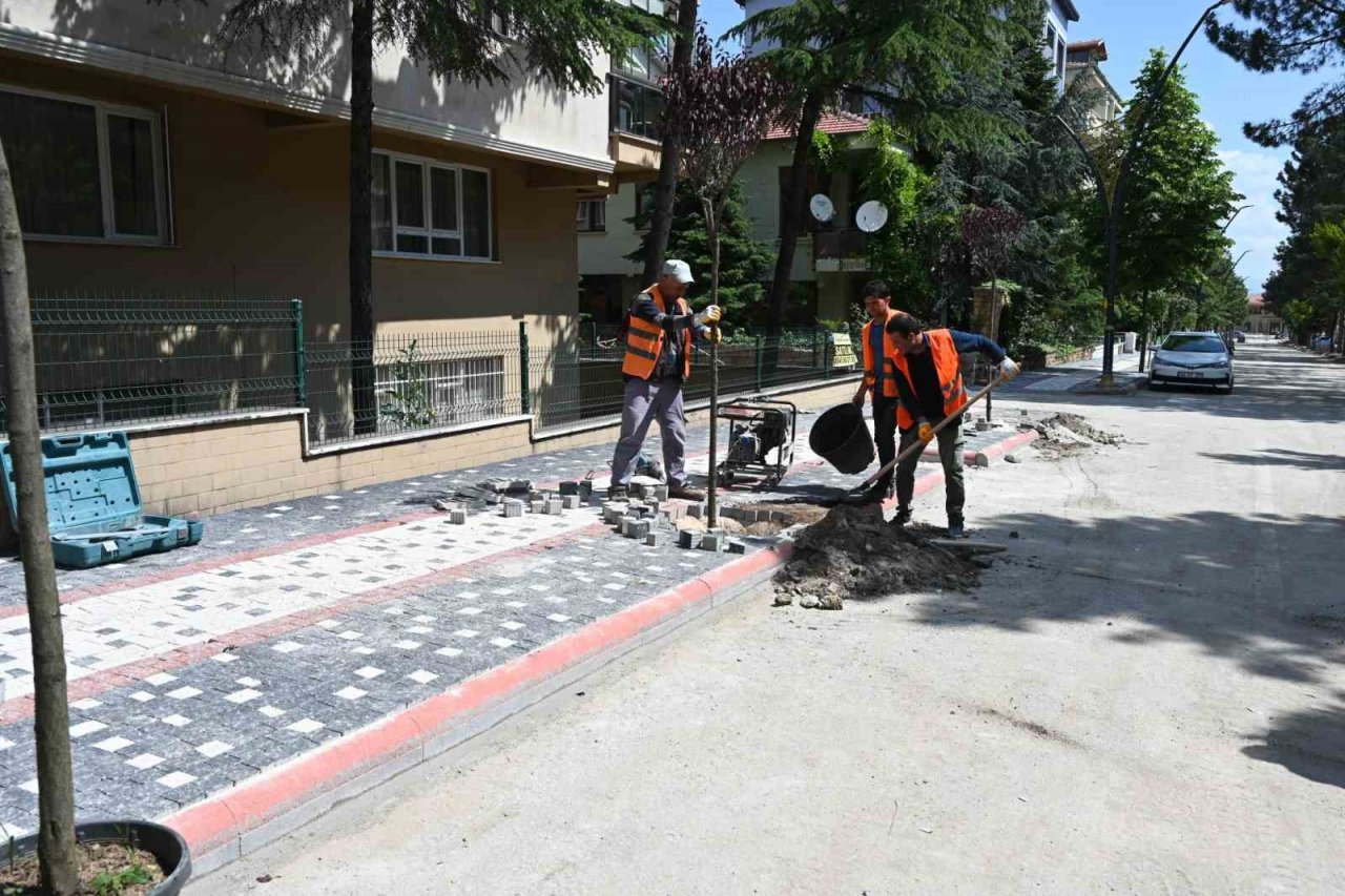 İstasyon Caddesindeki çalışmalarda sona gelindi
