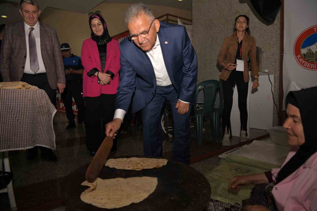 Başkan Büyükkılıç’a üreten kadınlardan teşekkür