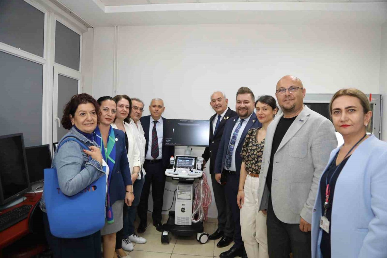 ERÜ’ye cihaz bağışlandı