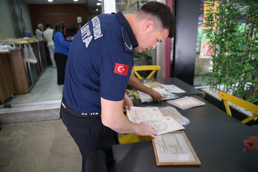 Merkezefendi zabıtasından Kurban Bayramı denetimi