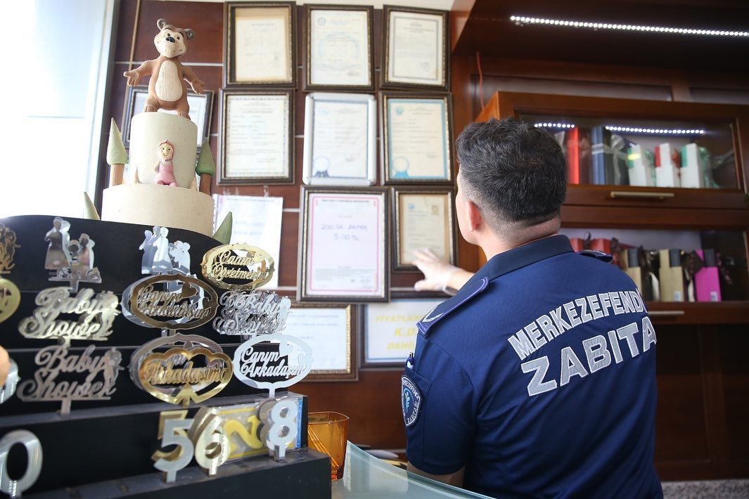 Merkezefendi zabıtasından Kurban Bayramı denetimi