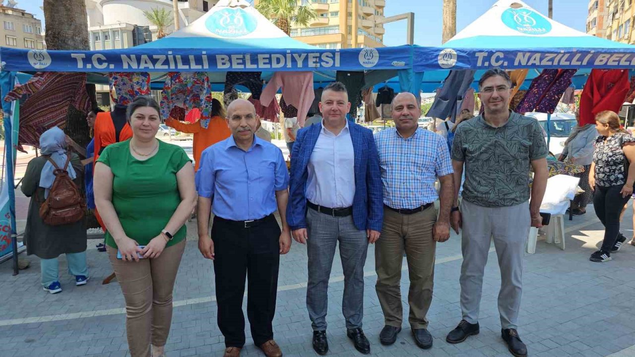 Nazilli’de aile sosyal destek merkezi ve sergi açılışı gerçekleştirildi