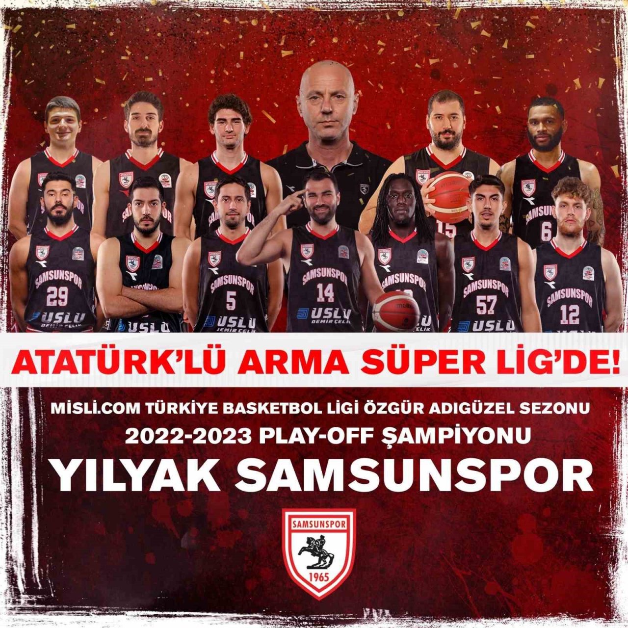 Samsunspor, basketbolda da Süper Lig’de