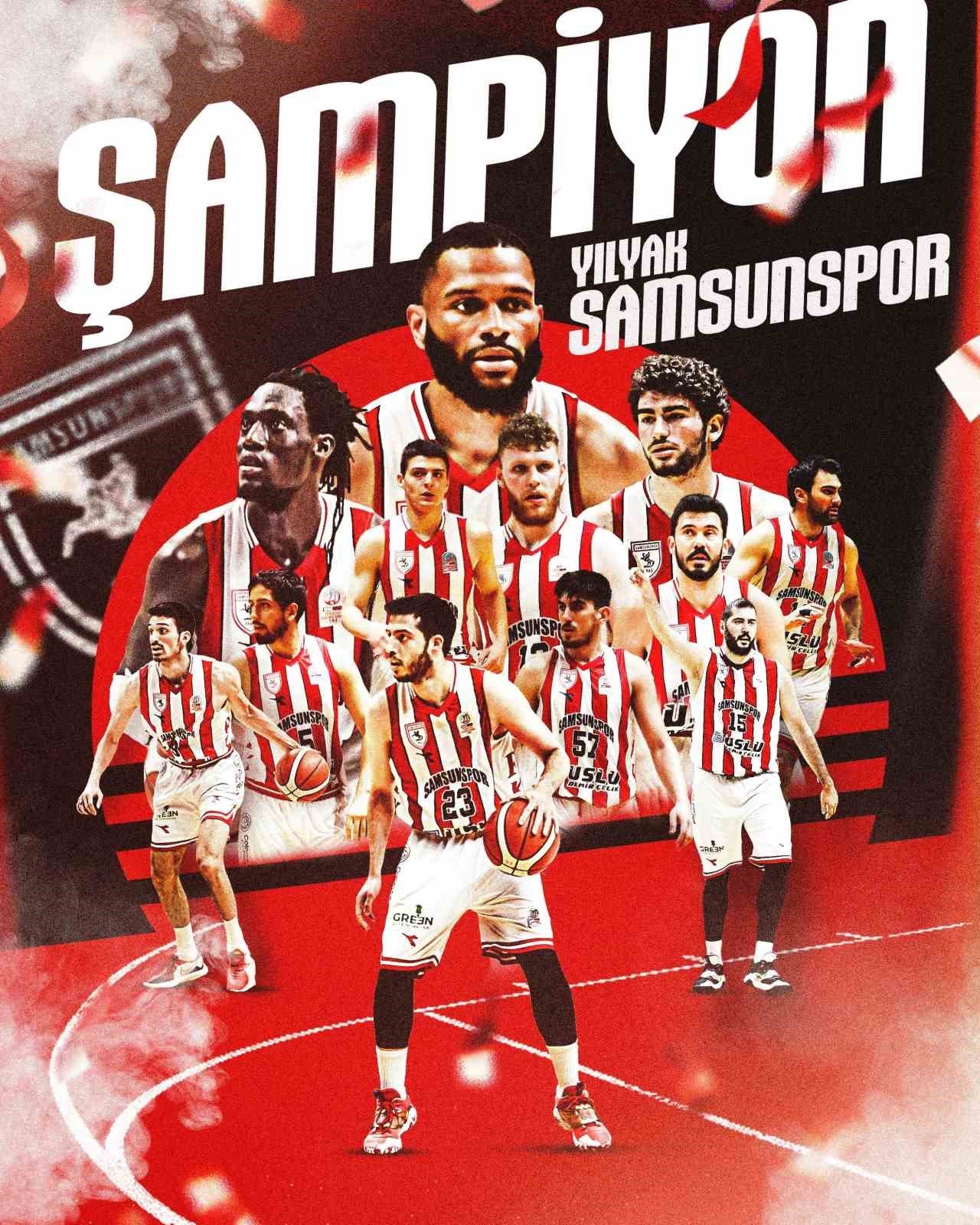 Samsunspor, basketbolda da Süper Lig’de
