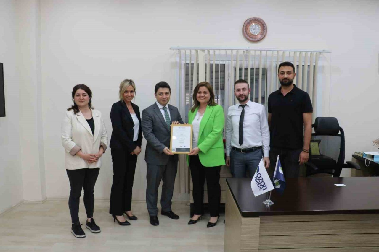 Ozon Tekstil, CK Çamlıbel Elektrik aracılığı ile yeşil enerji sertifikası aldı