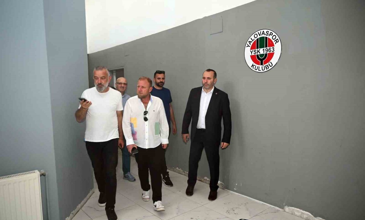 Yalovaspor tesisleri yenileniyor