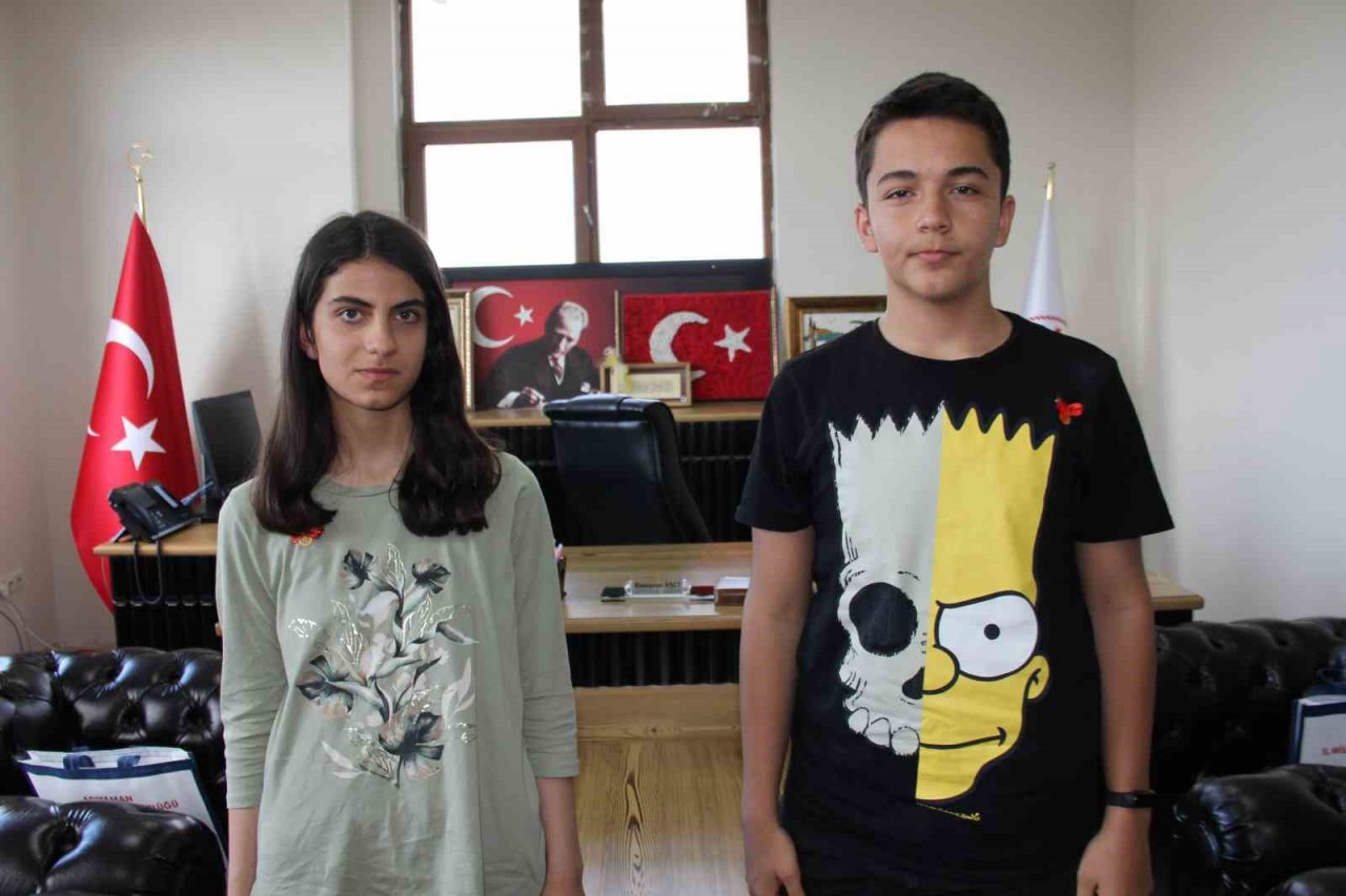 Adıyaman’dan 2 öğrenci LGS Şampiyonu oldu