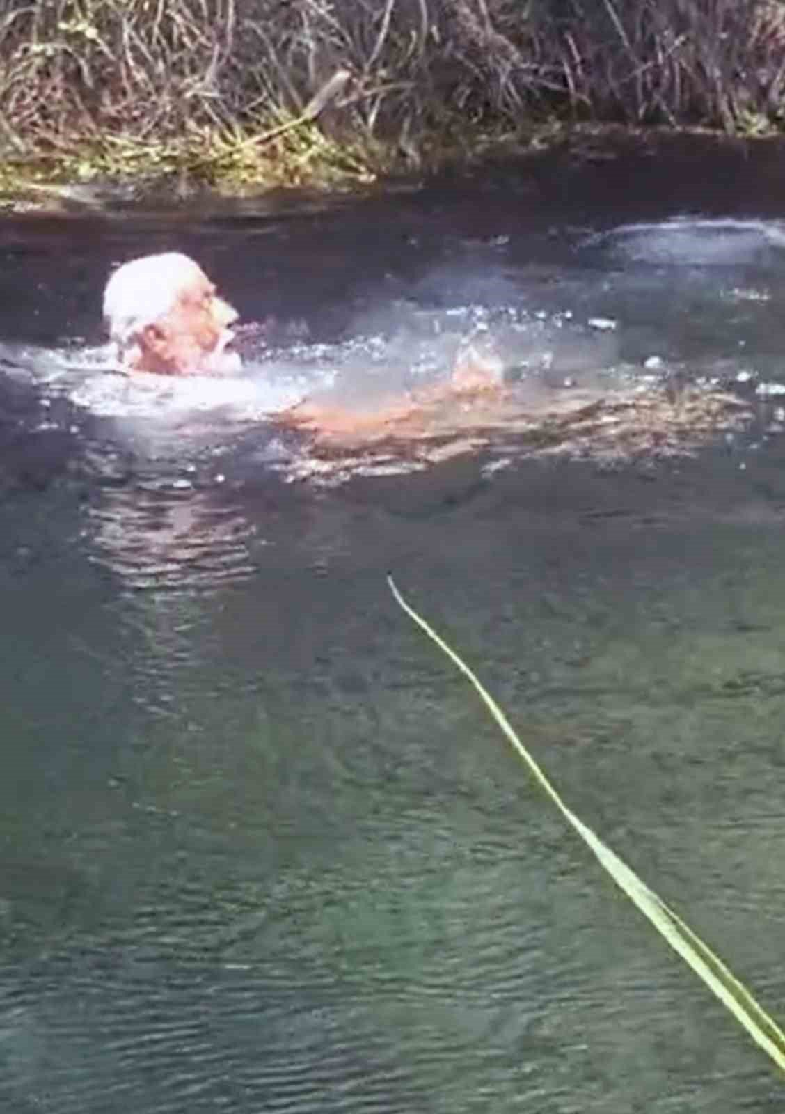 Fedon Akyaka Kadın Azmağında önce turları, sonra yüzdü
