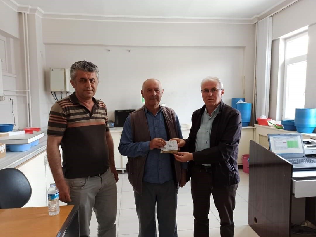 Sungurlu’da ilk arpa ürünü borsaya geldi