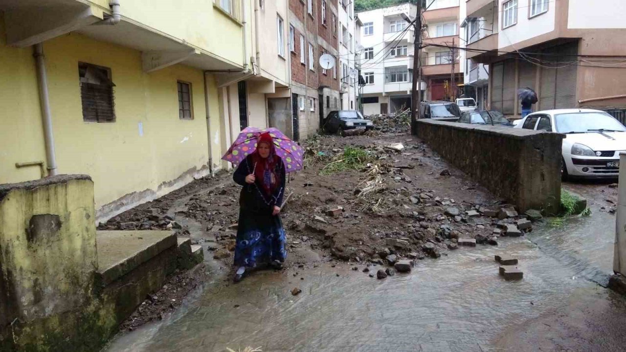 Giresun’da sel