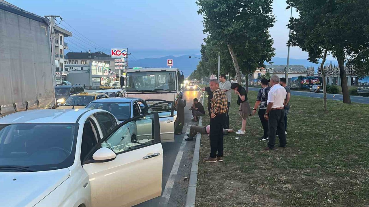 Düzce’de iki kazada 2 kişi yaralandı