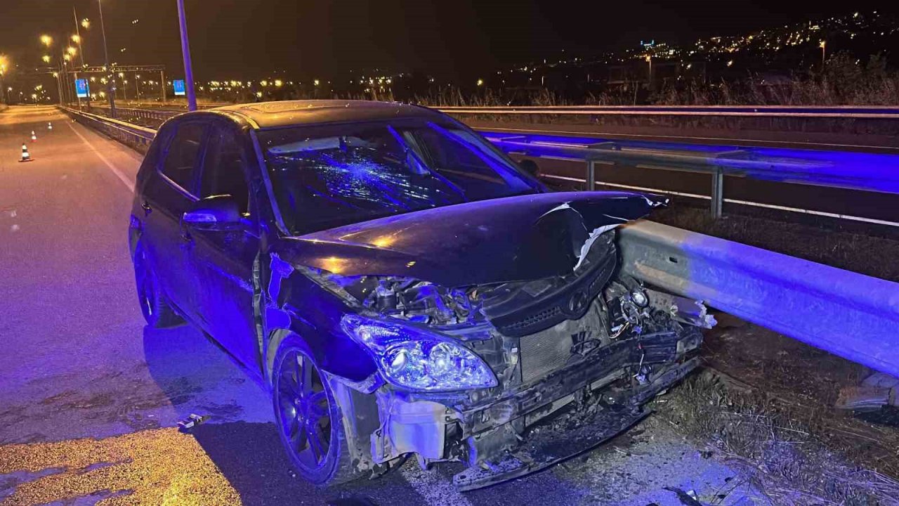 Düzce’de iki kazada 2 kişi yaralandı