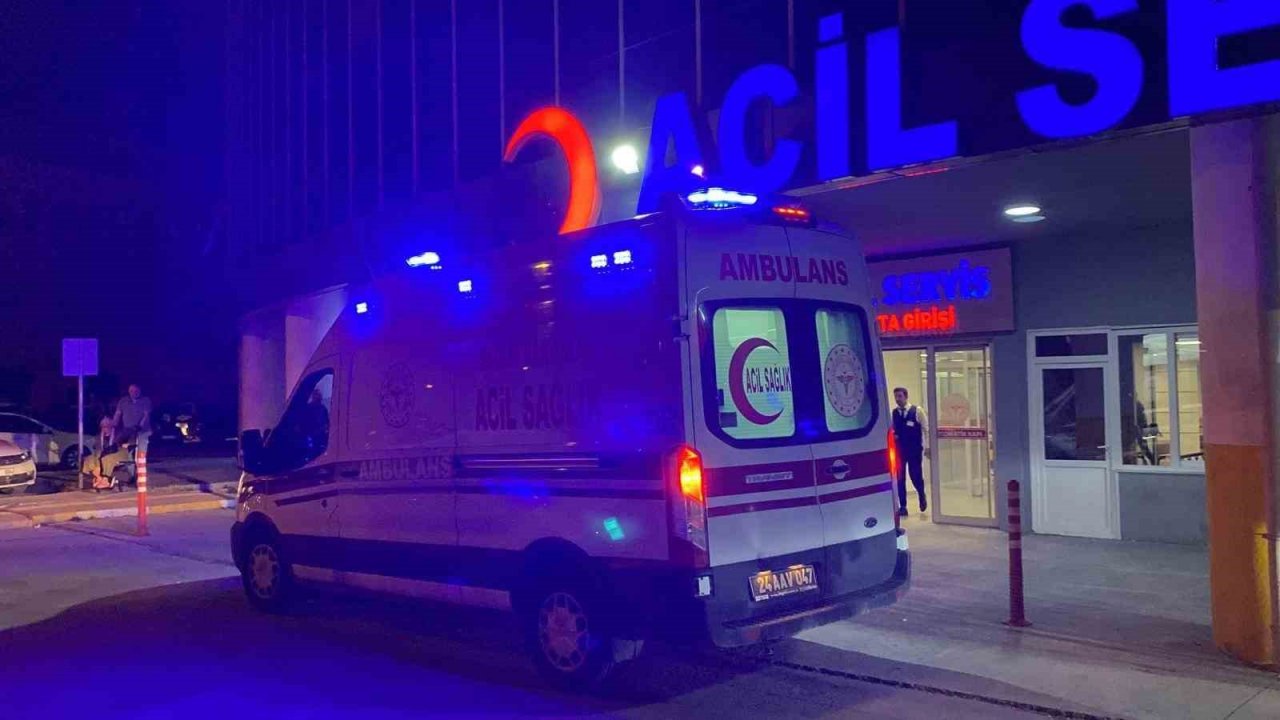 Erzincan’da iki otomobilin çarpıştığı kazada 12 kişi yaralandı