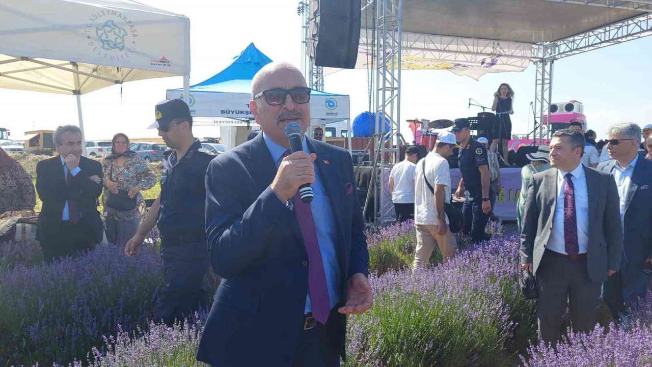 Tekirdağ’da mor şenlik