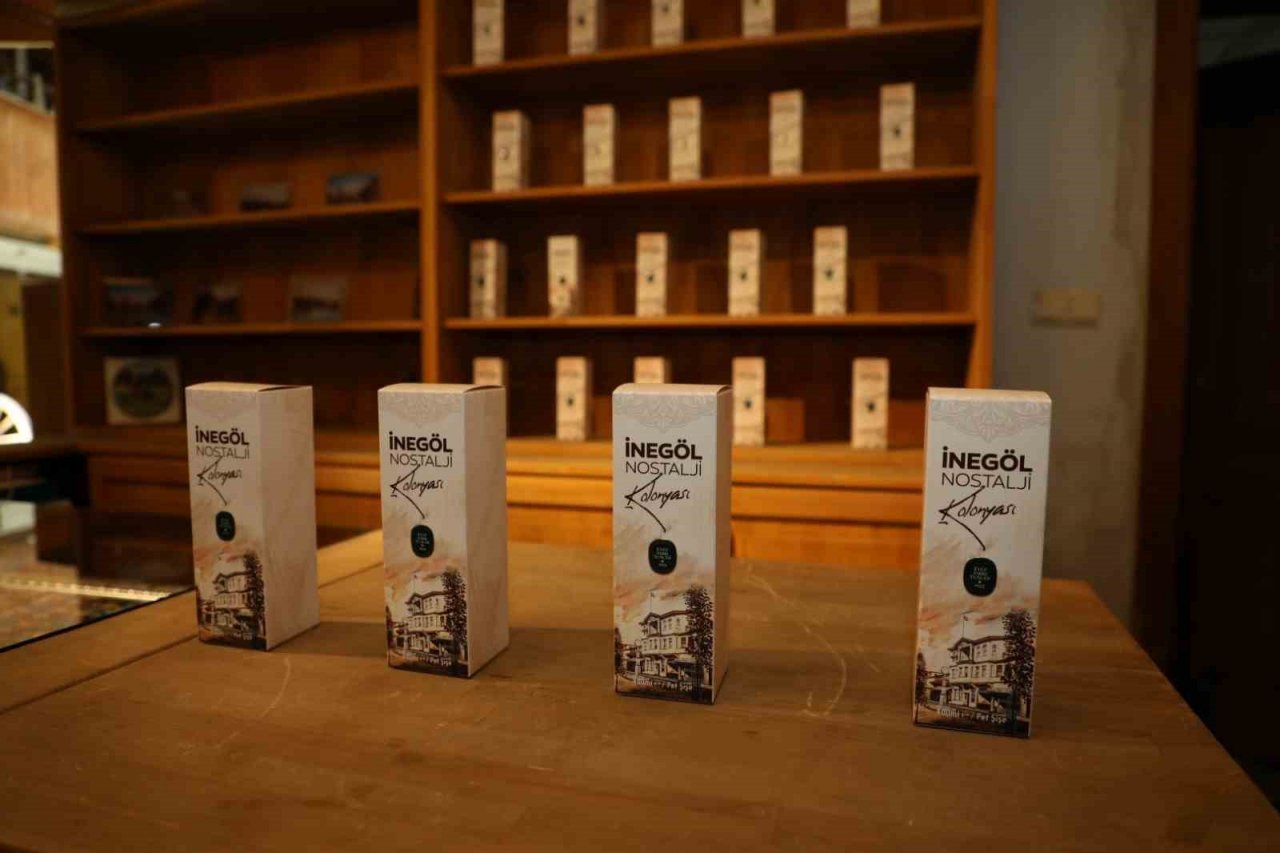 İnegöl nostalji kolonyası satışa sunuldu