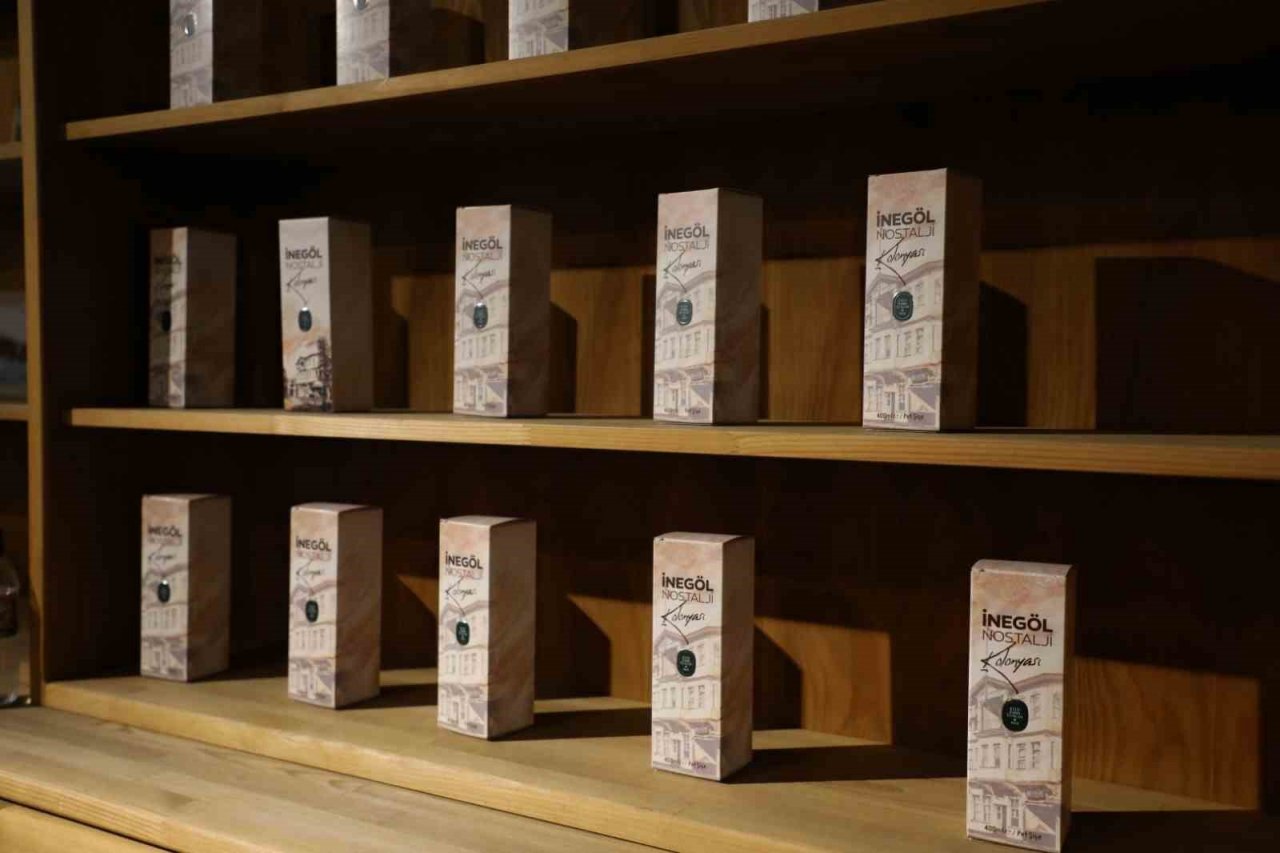 İnegöl nostalji kolonyası satışa sunuldu