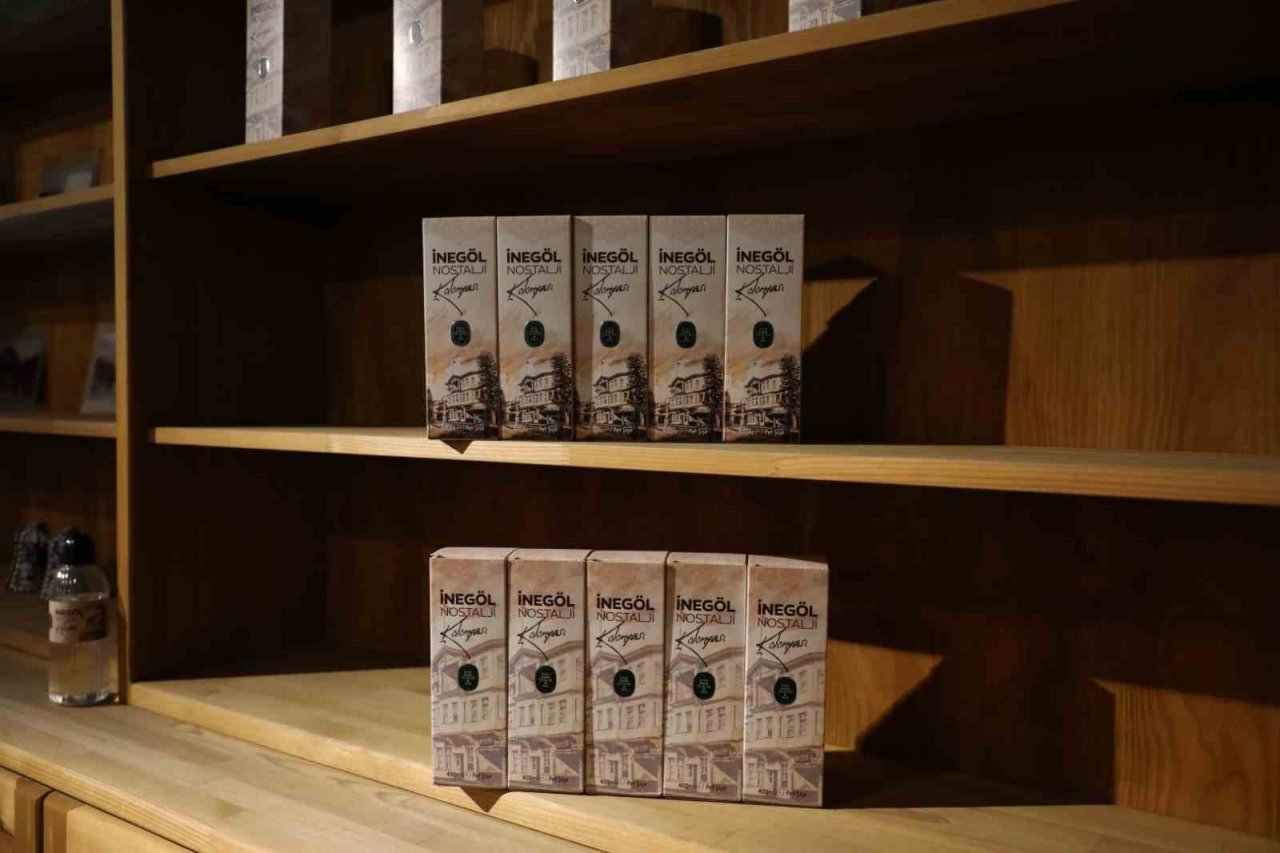 İnegöl nostalji kolonyası satışa sunuldu