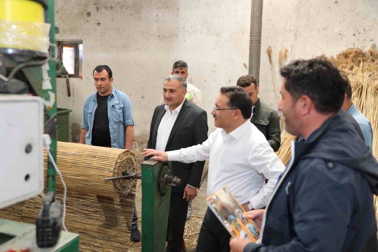 Vali Çiçek Develi’yi ziyaret etti