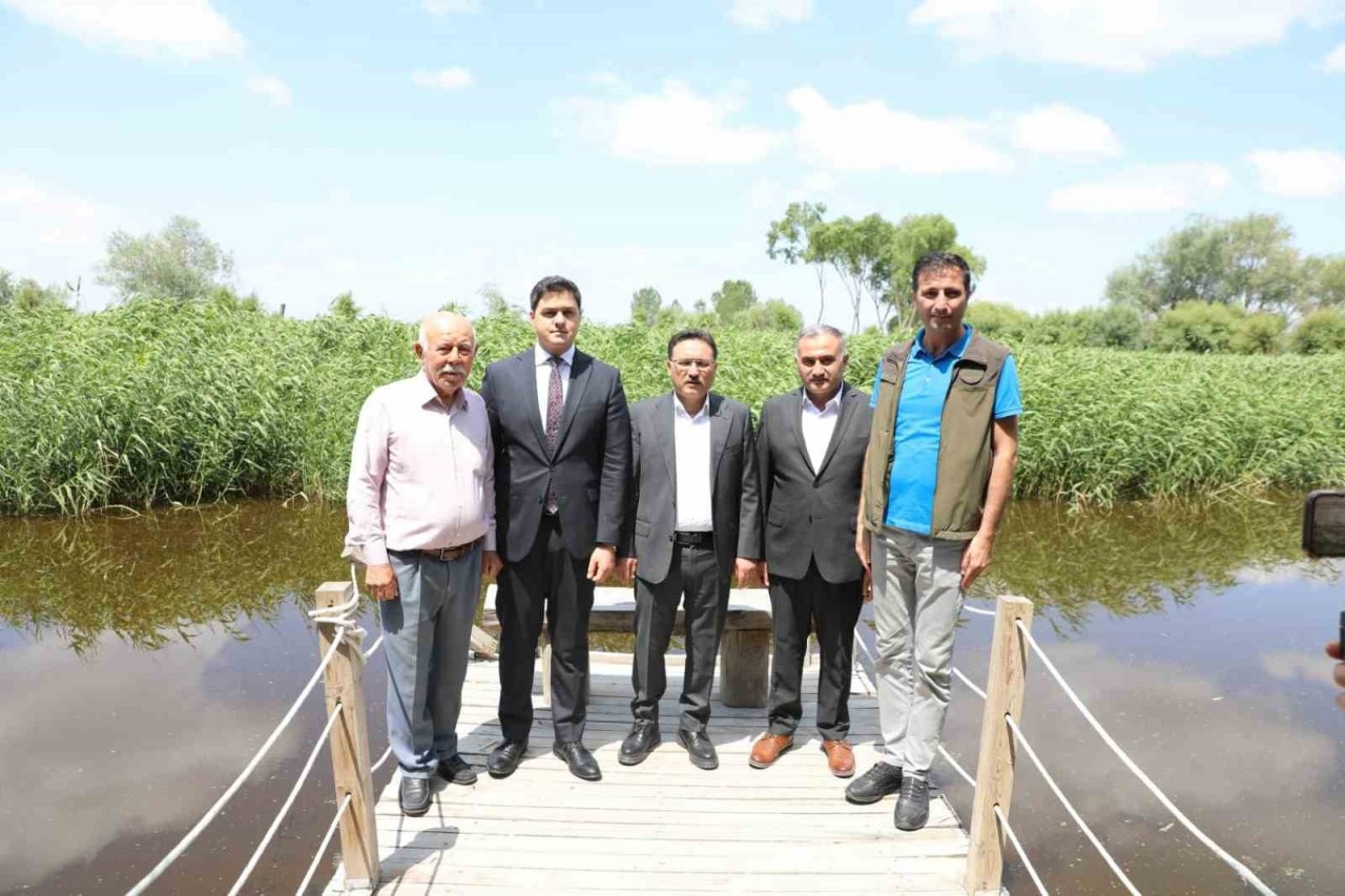 Vali Çiçek Develi’yi ziyaret etti