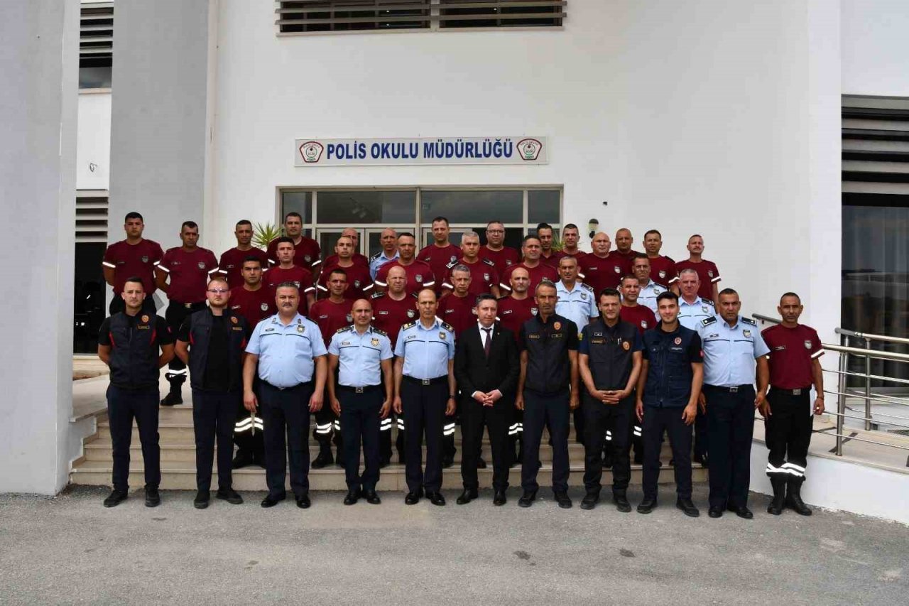 Konya Büyükşehir İtfaiyesi KKTC Genel Kuvvetler Komutanlığı İtfaiye personeline eğitim verdi
