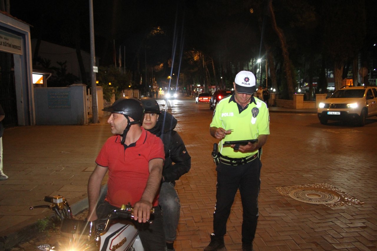 Kula’da motosikletli şahin timi göreve başladı