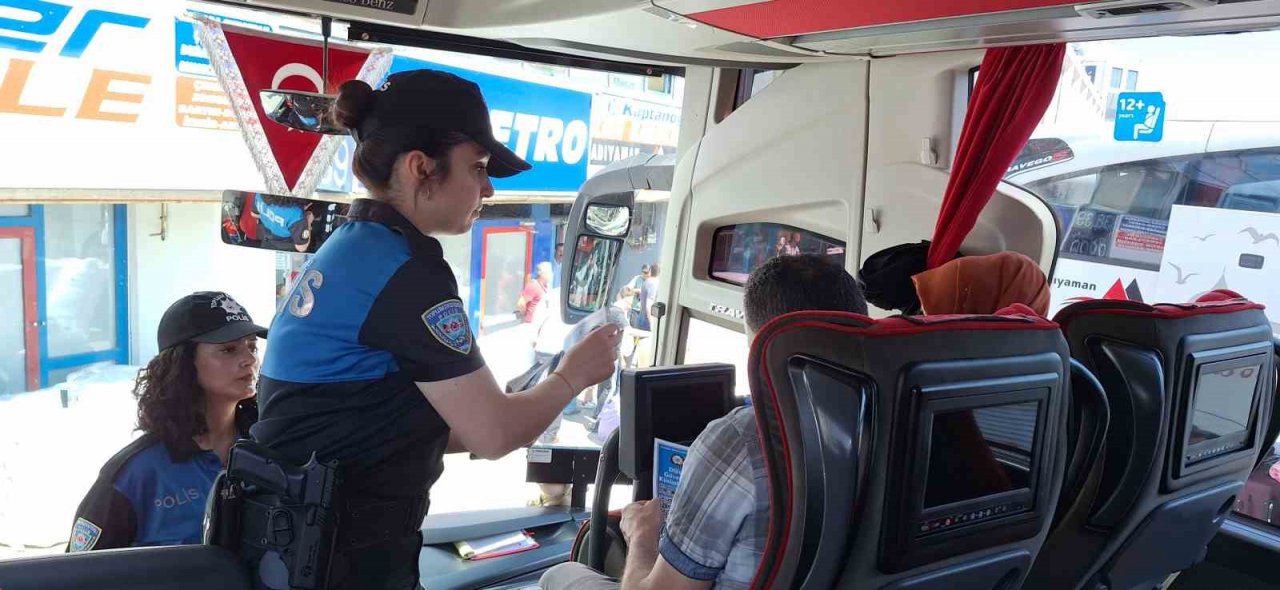 15 Temmuz Demokrasi Otogarı’nda vatandaşlara güvenli yolculuk uyarısı