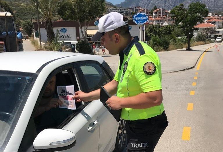 Datça’da Kurban Bayramı öncesi trafik denetimleri arttırıldı