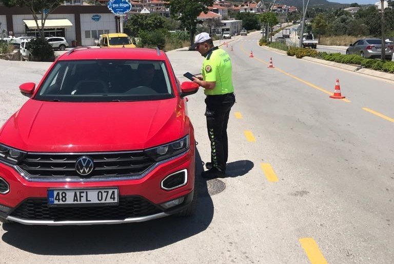 Datça’da Kurban Bayramı öncesi trafik denetimleri arttırıldı