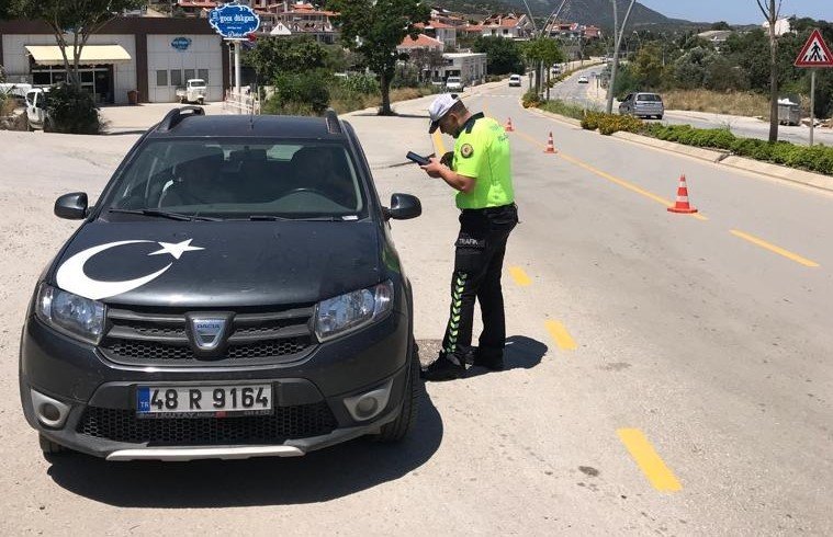Datça’da Kurban Bayramı öncesi trafik denetimleri arttırıldı