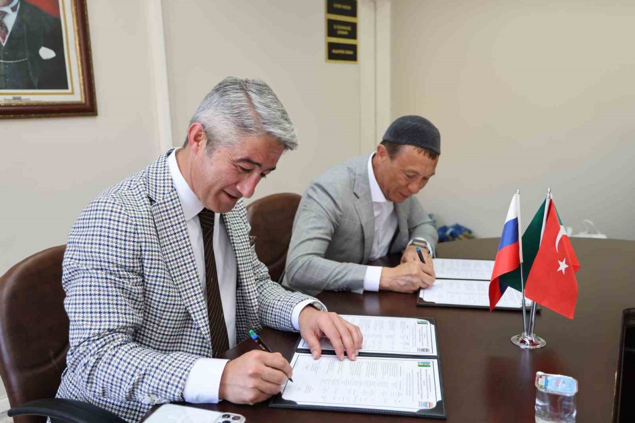 Marmaris kardeş şehri Nijnekamsk ile iş birliği protokolü imzaladı