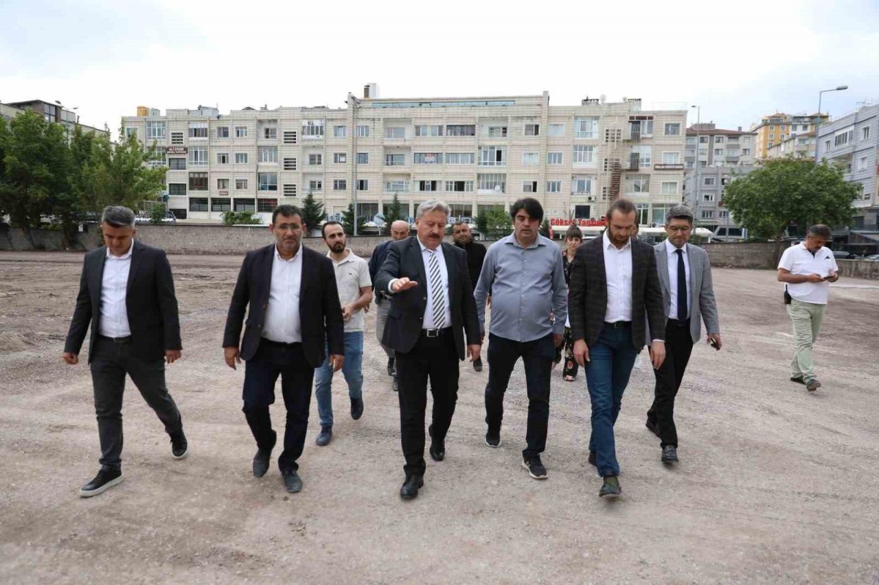 Melikgazi’de şehir merkezine nefes aldıracak proje hayata geçiyor