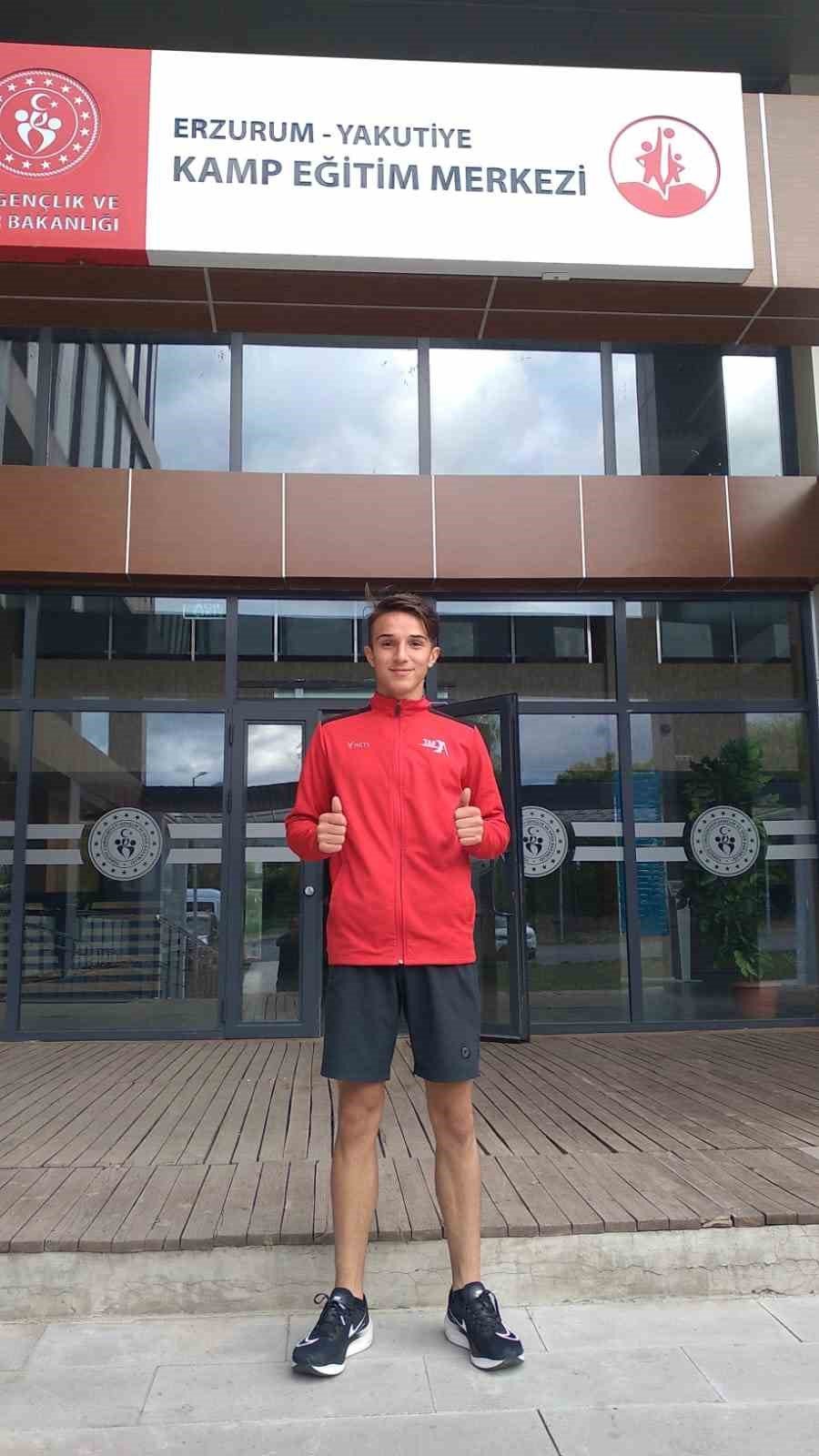 Genç Sporcu İbrahim Gökgöz Milli Takım kampında