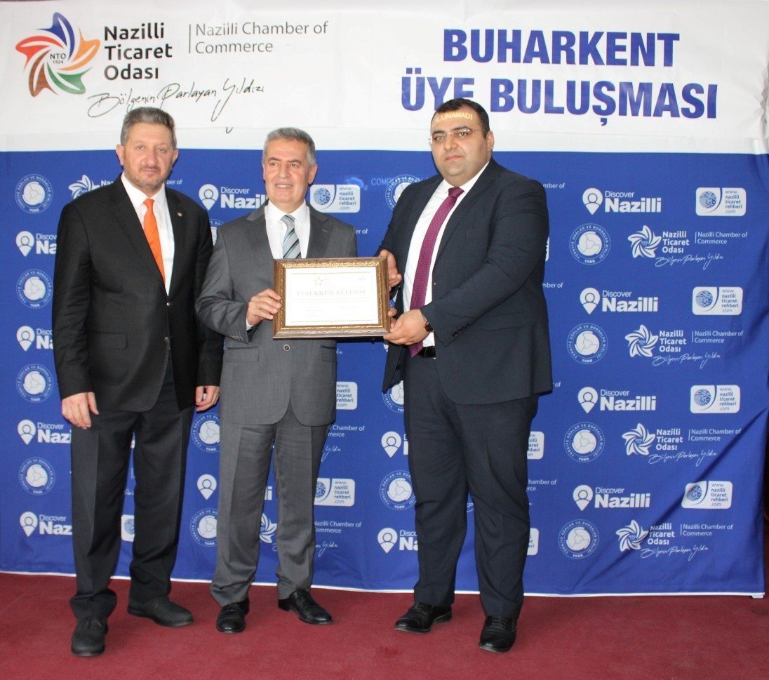 NTO Yönetimi, Buharkent’li üyeleri ve ilçe protokolü ile buluştu