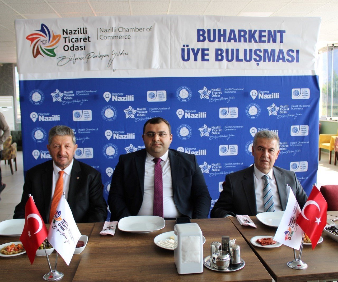 NTO Yönetimi, Buharkent’li üyeleri ve ilçe protokolü ile buluştu