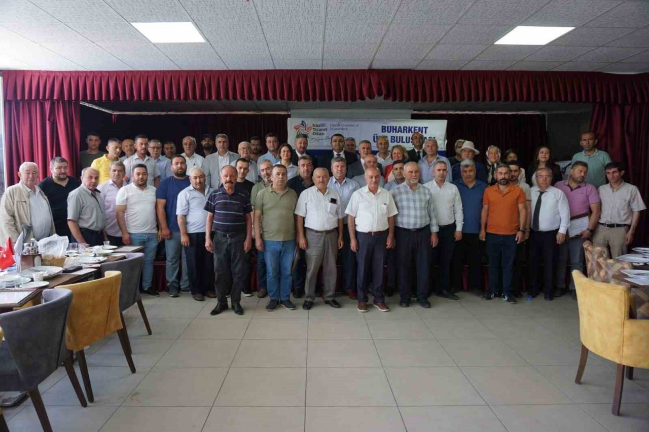 NTO Yönetimi, Buharkent’li üyeleri ve ilçe protokolü ile buluştu