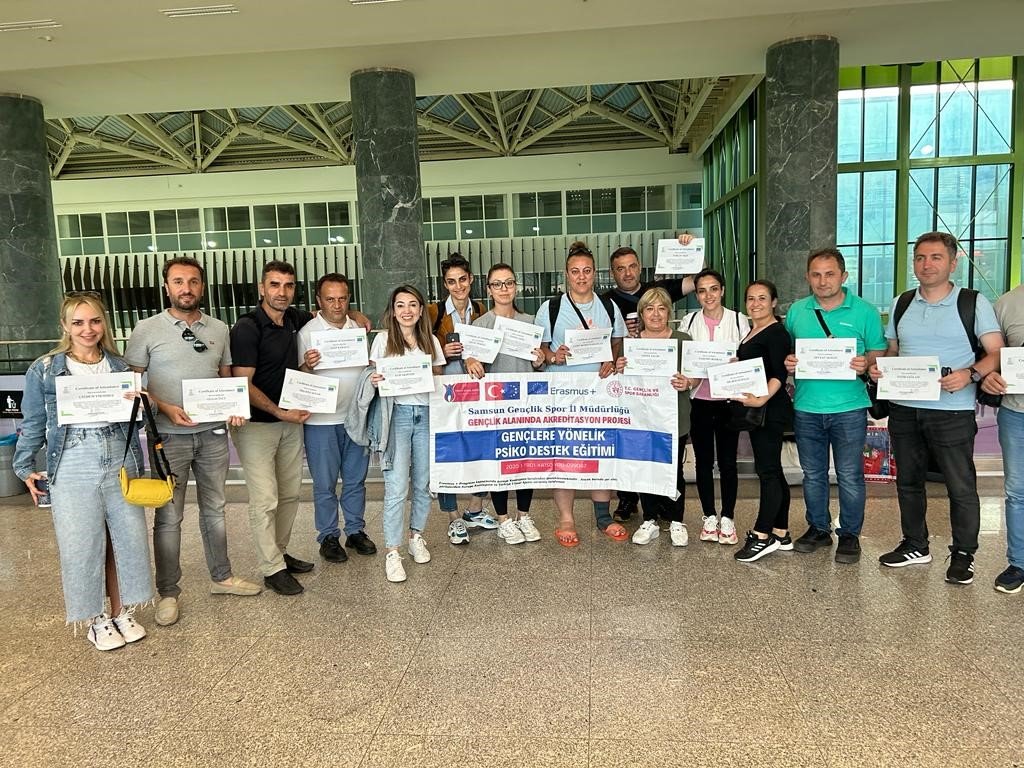 Samsun Gençlik ve Spor Müdürlüğü çalışanlarına İspanya’da eğitim