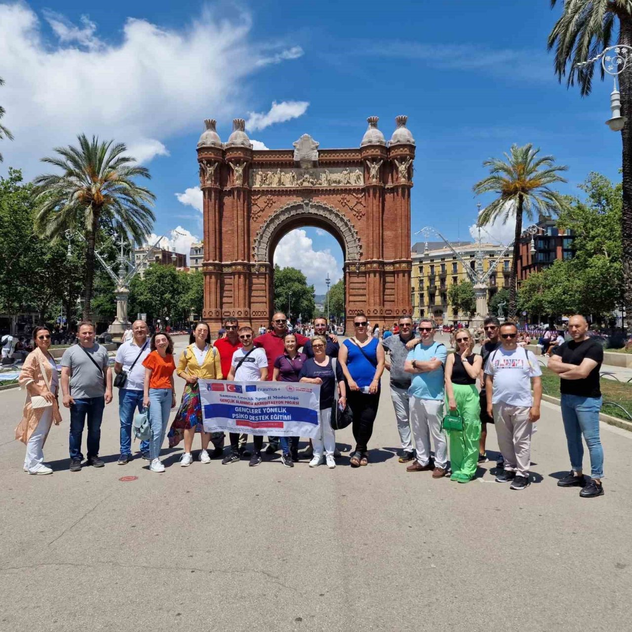 Samsun Gençlik ve Spor Müdürlüğü çalışanlarına İspanya’da eğitim