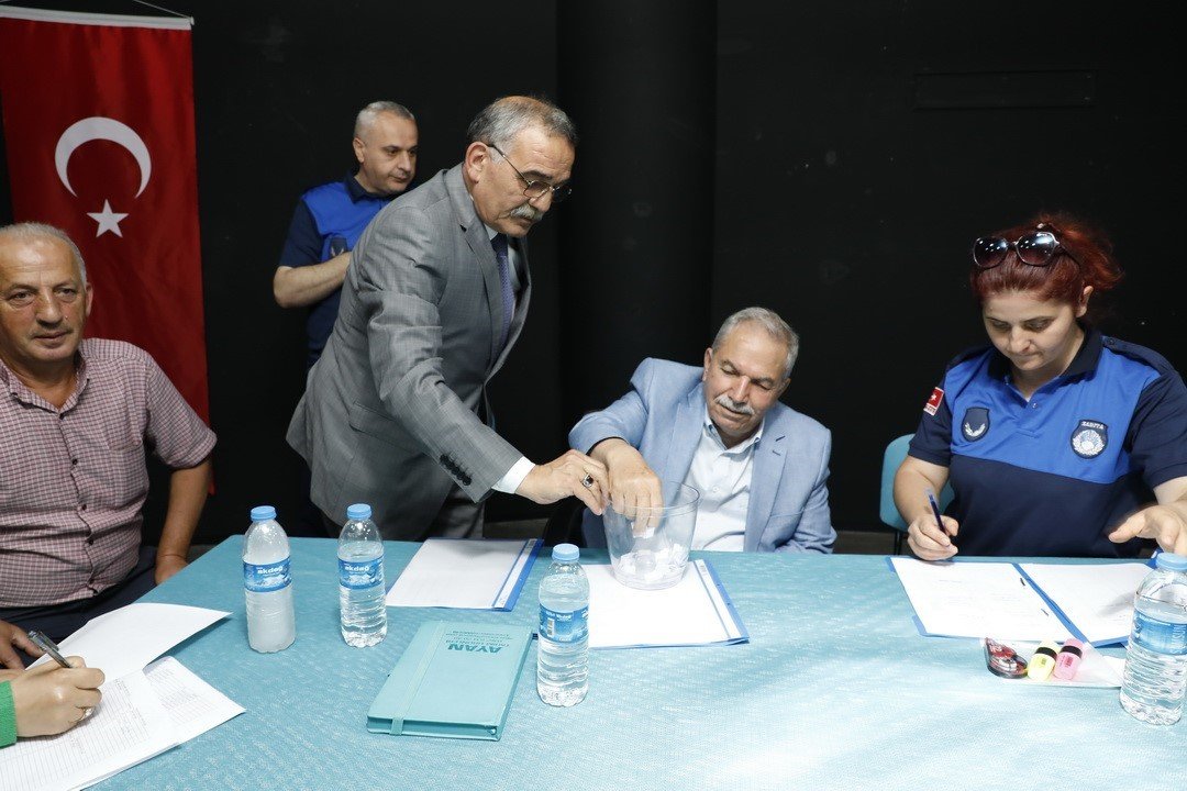 Kışla Pazarı için kuralar çekildi