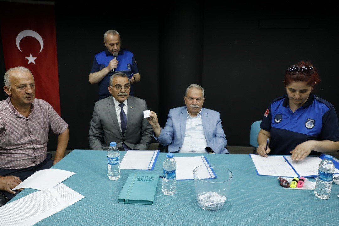 Kışla Pazarı için kuralar çekildi