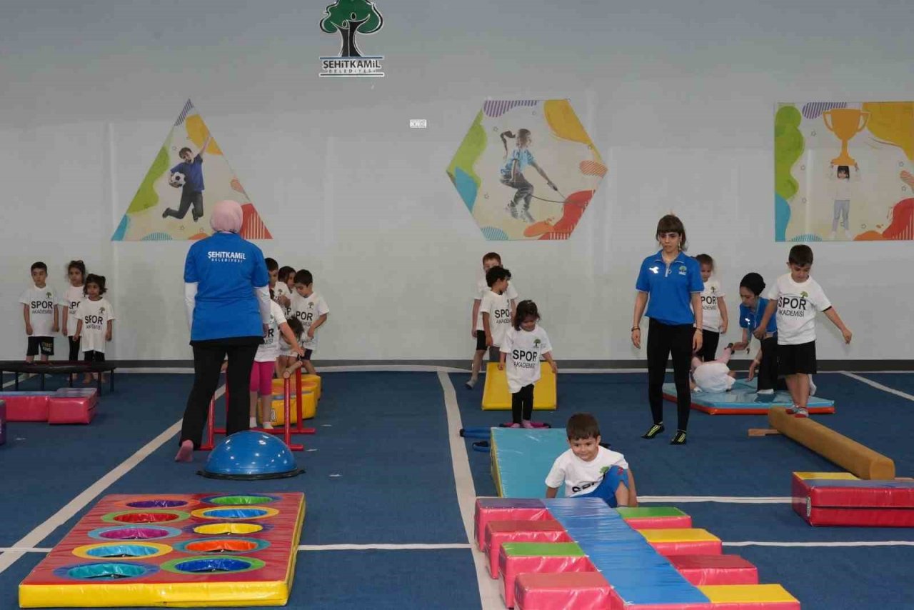 Yaz spor akademileri büyük ilgiyle başladı