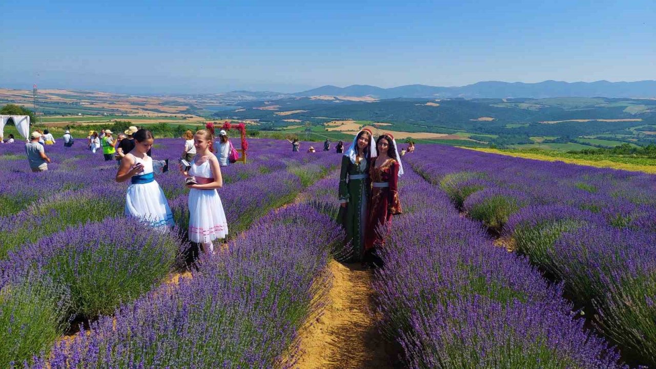 Tekirdağ’da mor şenlik