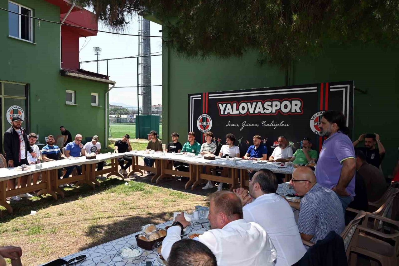 Başkan Tutuk, “Sen ben yok, Yalovaspor var”