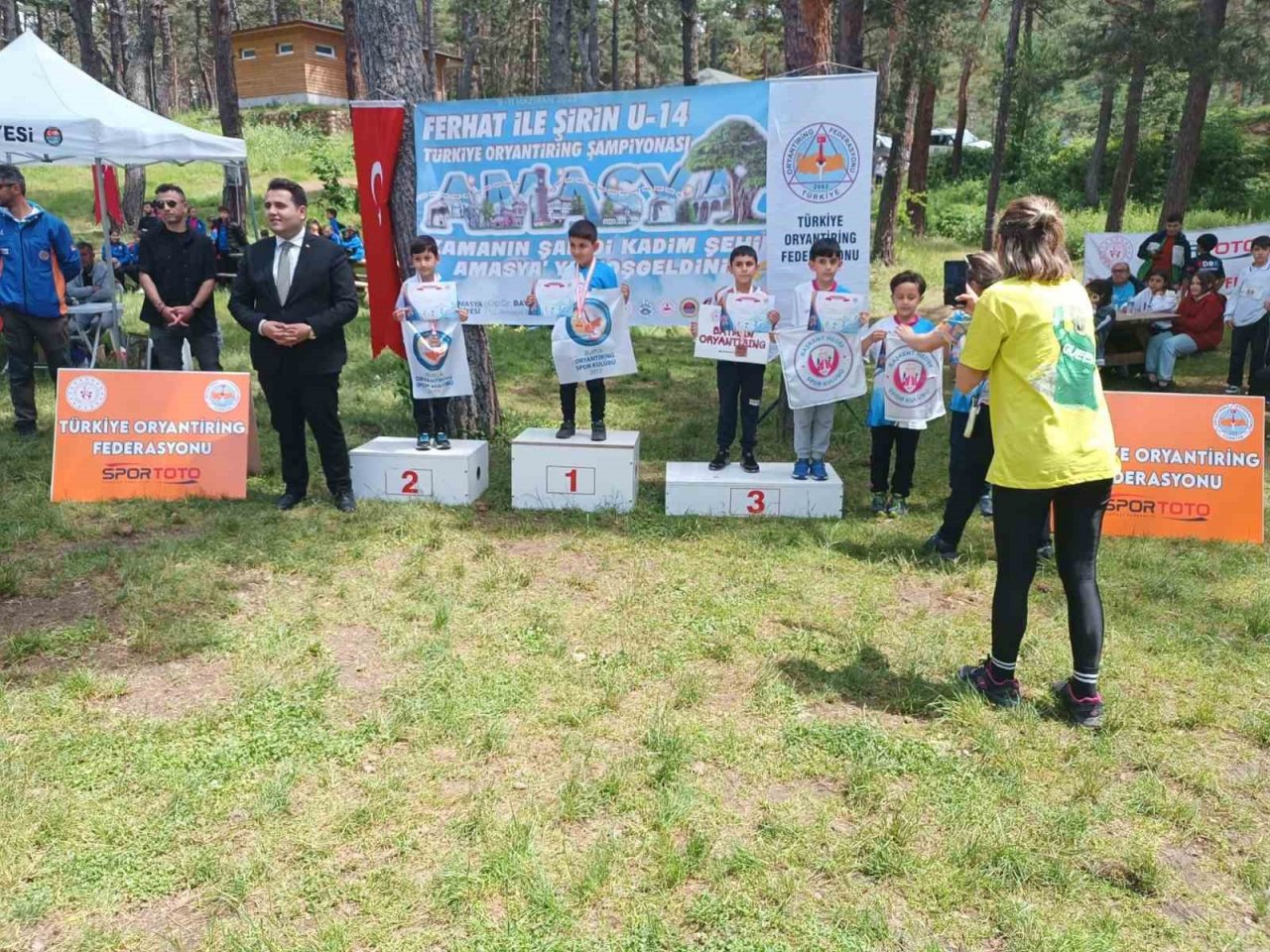 Oryantiringte Türkiye dereceleri geldi