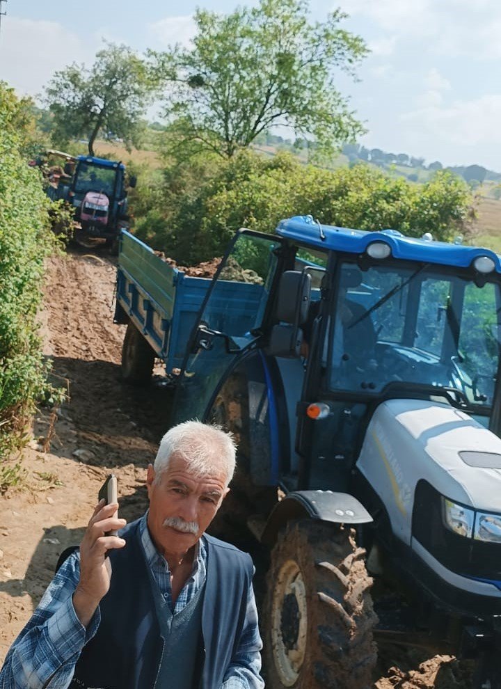 İmece ile yol açtılar