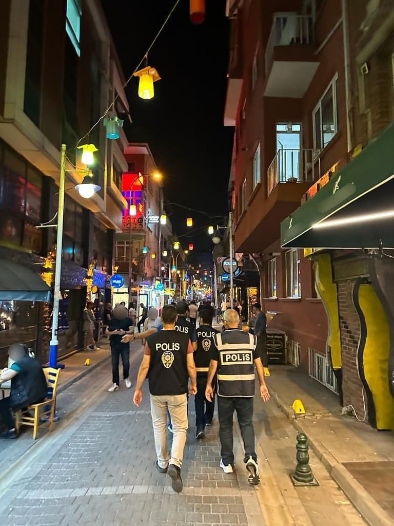 269 polisin katıldığı denetimlerde 3 bin 458 kişiyi sorgulandı